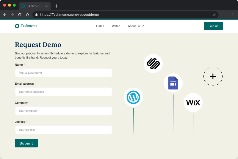 Consent form builder